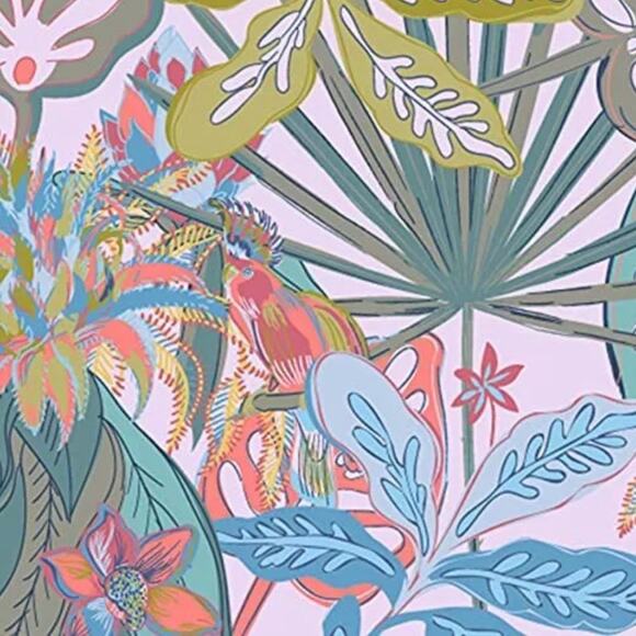 NWT   Vera Bradley Women's Cotton Utility Sling Backpack, Rain Forest Canopy - Picture 5 of 14